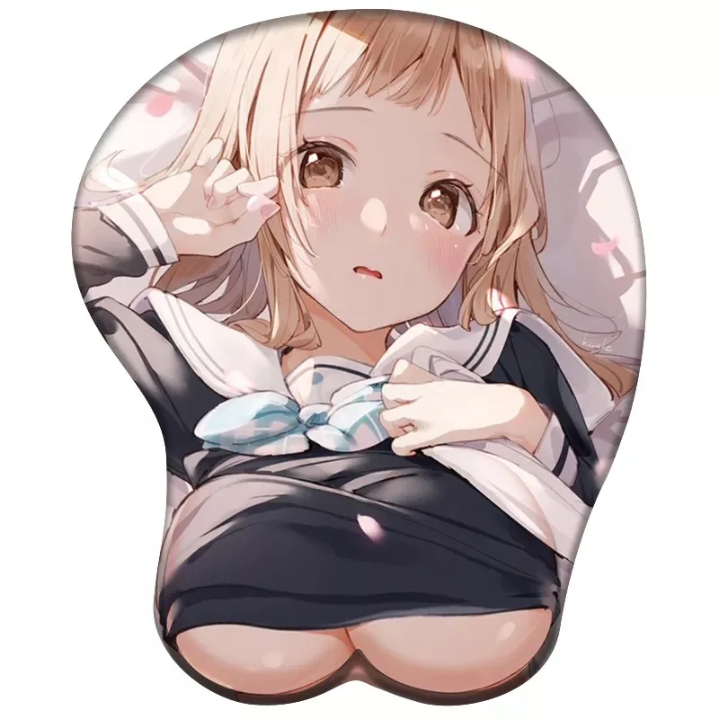 Silica Gel Wrist Rest Support Mat Mice Mouse Pad for Computer Pc/Laptop Wrist Support