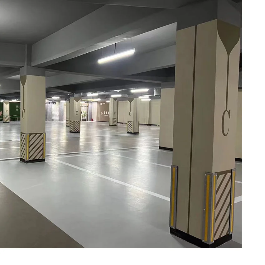 Car wall safety parking corner protectors column  protector for car warehouse reflective protected garage