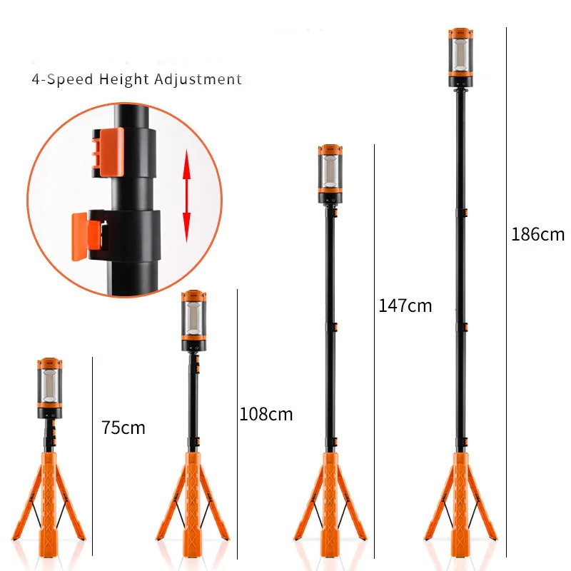 hot sale multi lamp emergency light portable battery powered led for camping