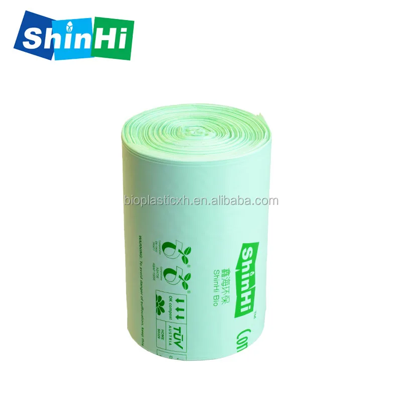 wholesale thickened waterproof garbage bags compoatable purple garbage bags industrial sizeand purple glove