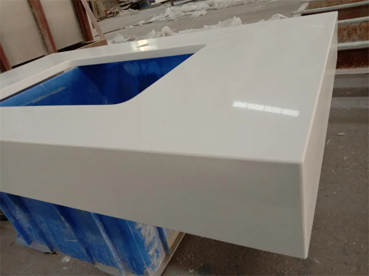 Goldtop Stone чистый белый шкаф для умывальника кухни и ванной комнаты