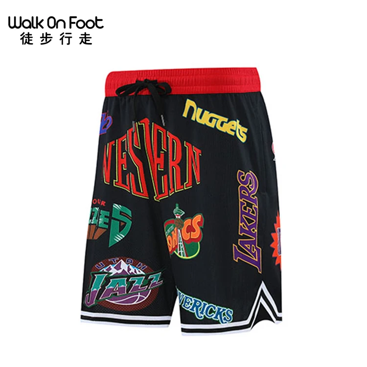 
Custom Logo Retro Old School Vintage Streetwear Style Just Mens Don Basketball Shorts 