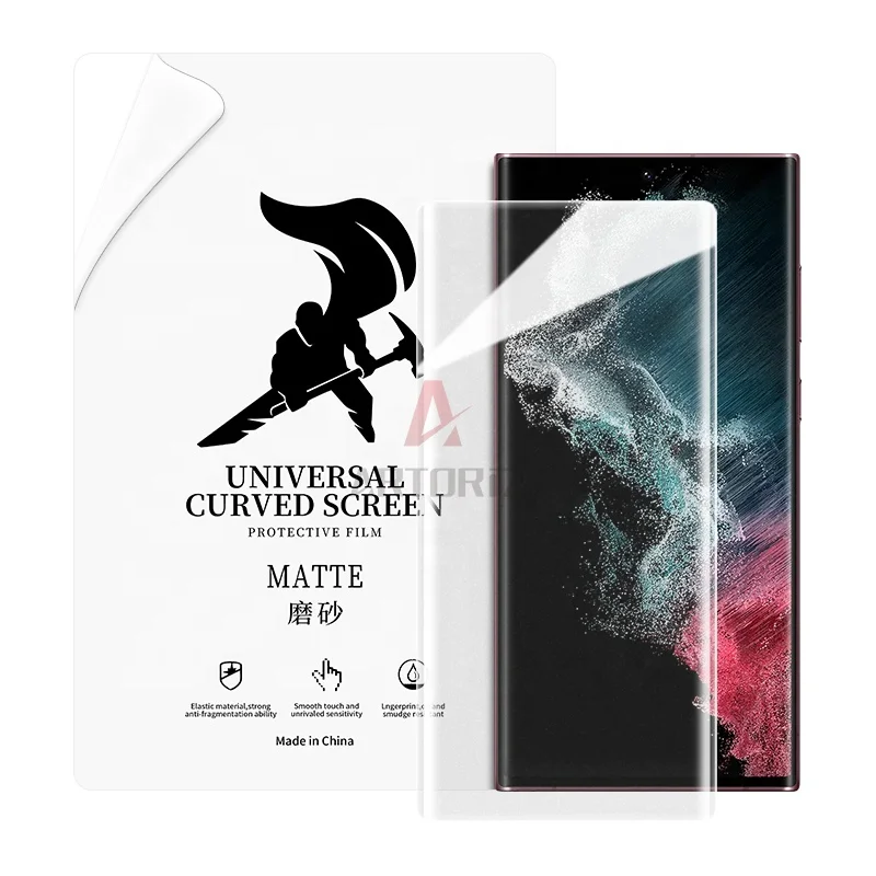 Hd Anti Blue Matte Unbreakable Screen Protectors Tpu Hydrogel Film Sheet For Cutting Machine