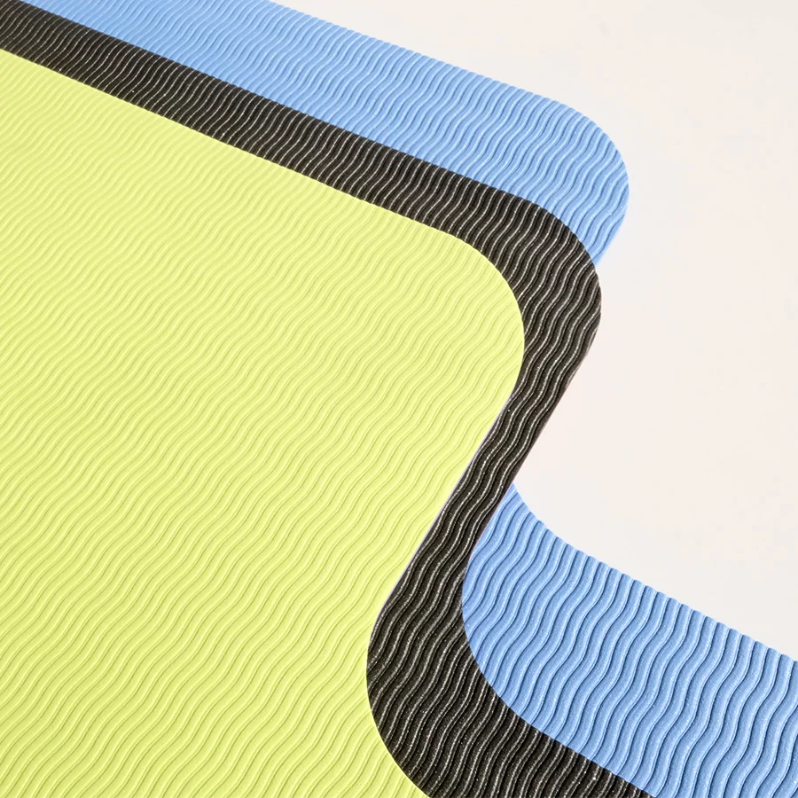 HUAYI TPE yoga Mat Pilates Reformer mat Core Training  Custom Design Custom Logo Yoga mat