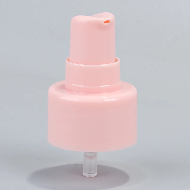 Pink Color Plastic Cream Pump 24 410 28 410 Treatment Pump For Skin Care Bottle