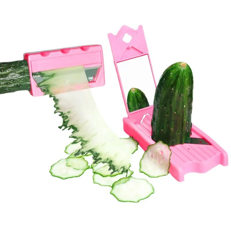 Cucumber Beauty Slicer with mirror Detachable fruit peeler Cucumber slicer Hand handy facial mask