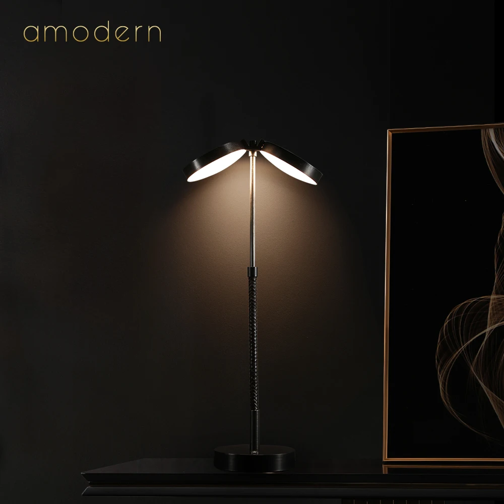 
Factory direct luxury modern design bedside study coffee table vintage table light 