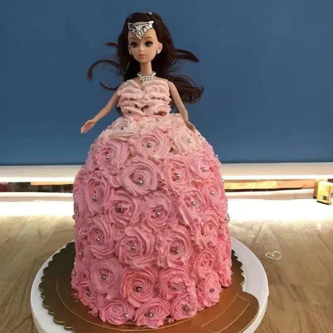 New Arrival 19 cm  Plastic Doll Toy Cake Toppers Girl Dolls Toys 7.5 Inch Cake Tools Naked Doll Decorating For Cakes