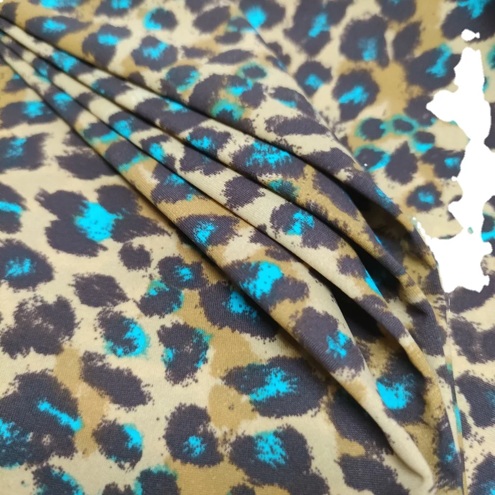 Best Selling Viscose/Nylon Light Swim Nylon Paint Brush Yoga Wear Fabric