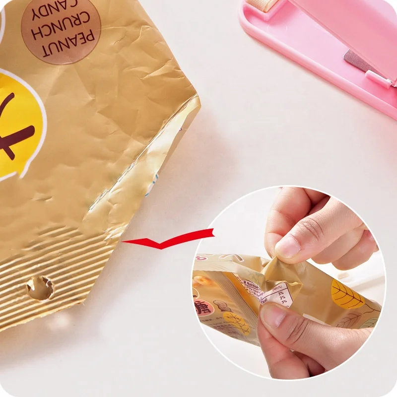 Household Manual Mini Bag Sealer Vacuum Food Sealers Thermal Portable Plastic Mini Heat Bag Sealing Machine