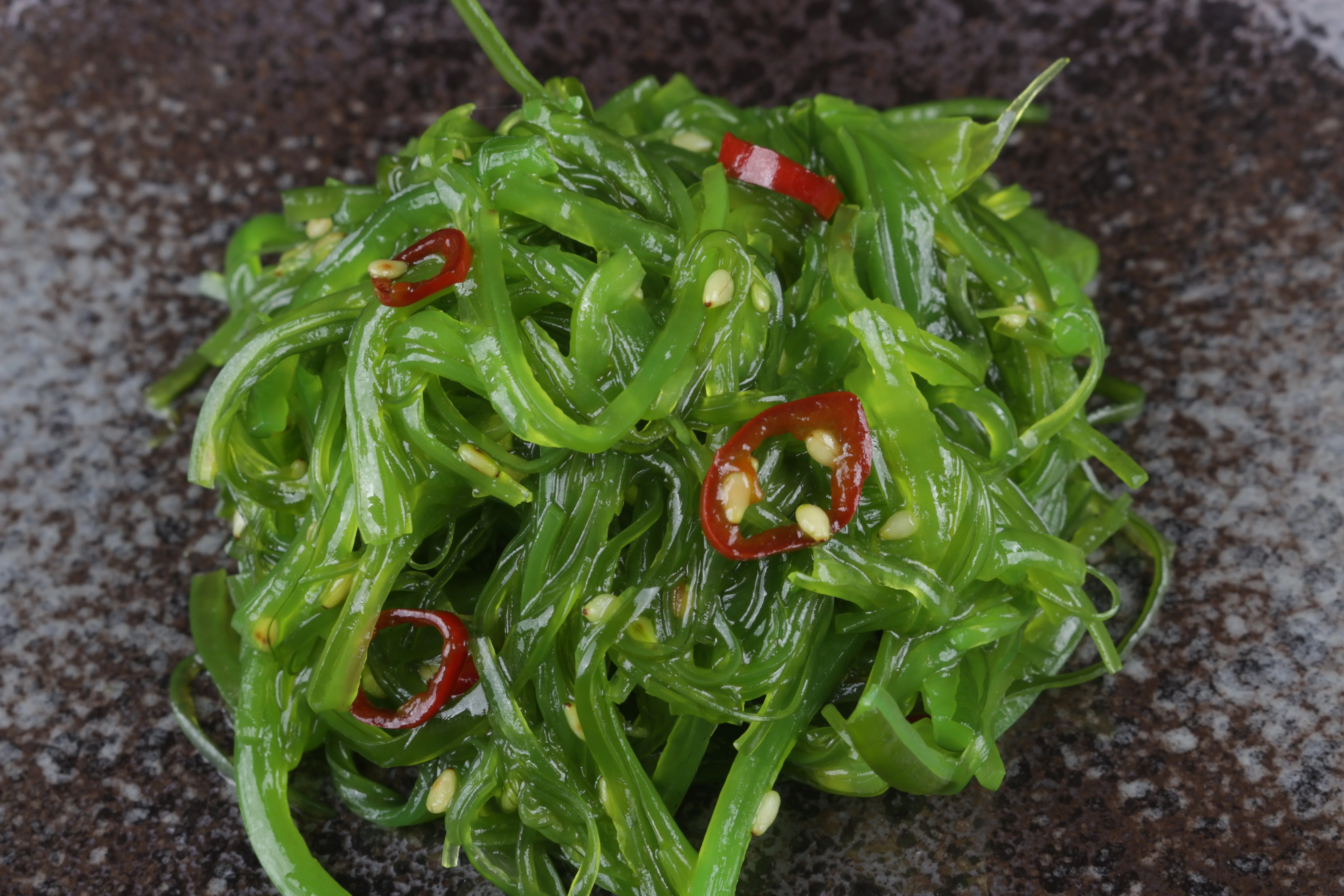 New product appetizer sushi restaurant Sea Food Names Edible Seasoned Seaweed Salad