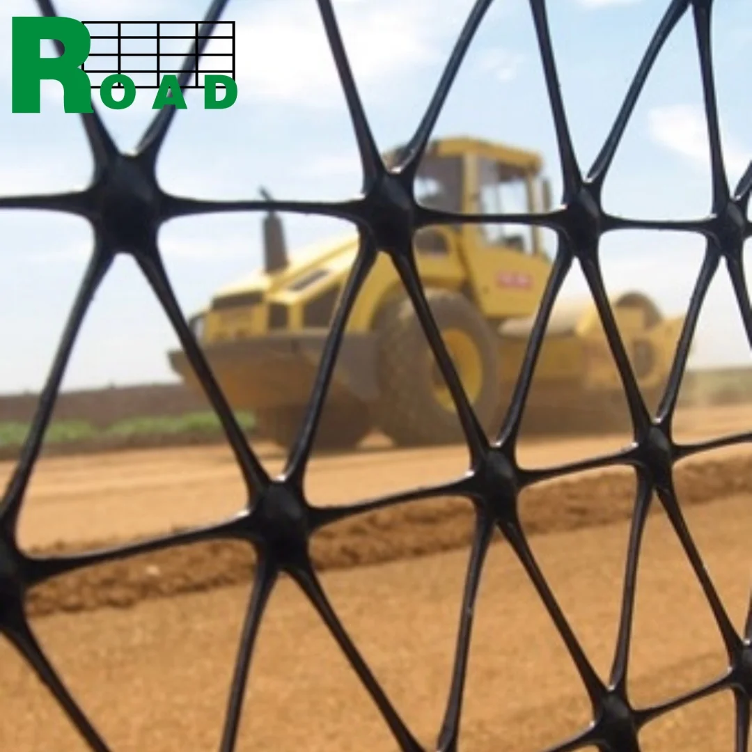 Reinforcement Triaxial Geogrid for Base Stabilization and Road Way Grille Geogrilles Plastic Geogrids Price