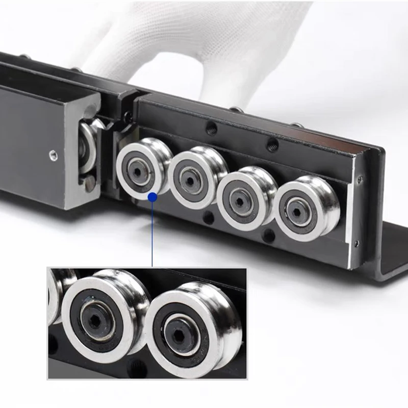 Rotating System Structure Pull Out Extension Hardware Sliding Countertop Mechanism Dining Extendable Kitchen Island With Table