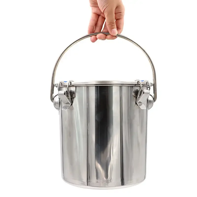 5L Stainless Steel Drum Manual Milking Machine for Sheep Goat milking machines