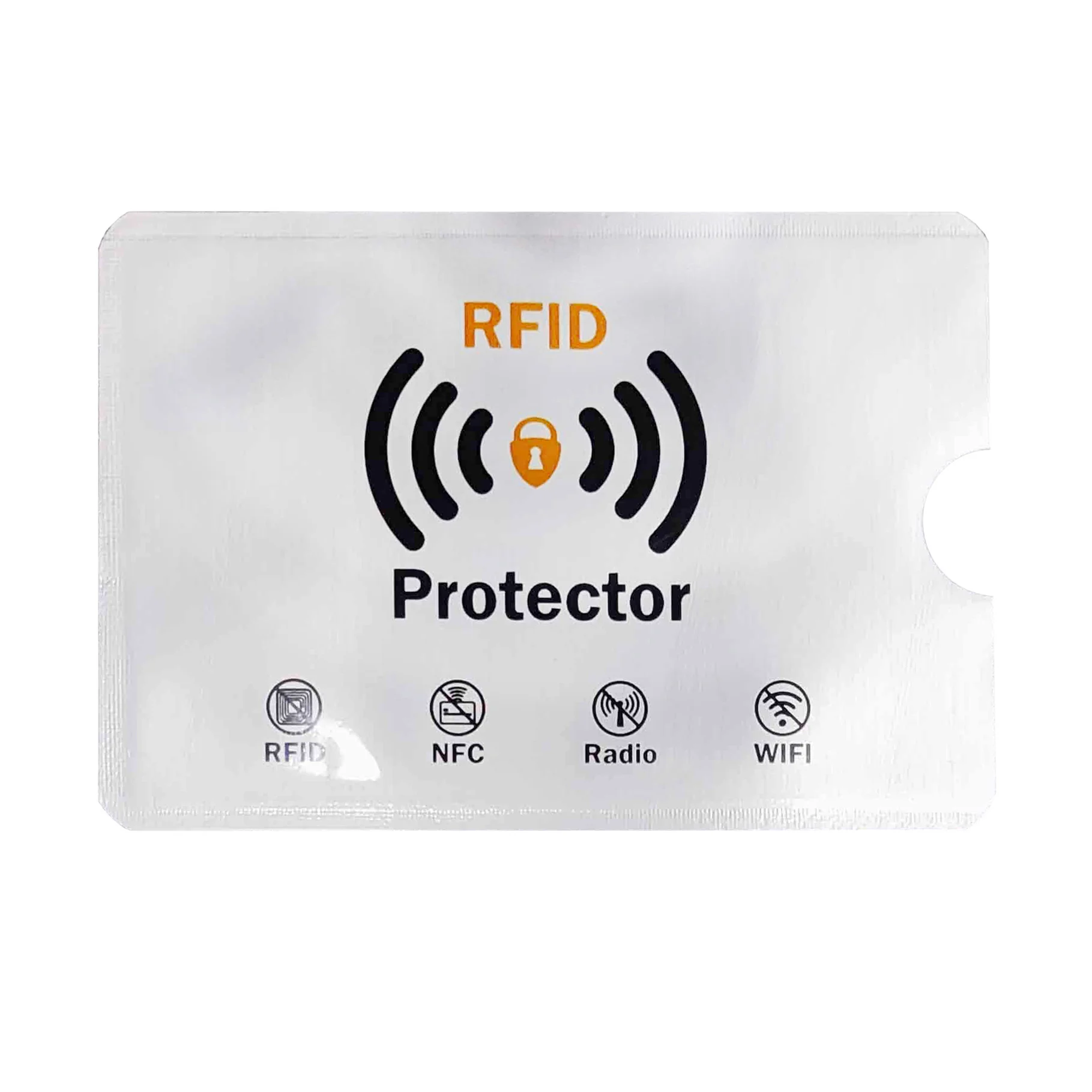 Identity Theft Protection RFID Blocking Sleeves Credit Card Holders Passport Protectors
