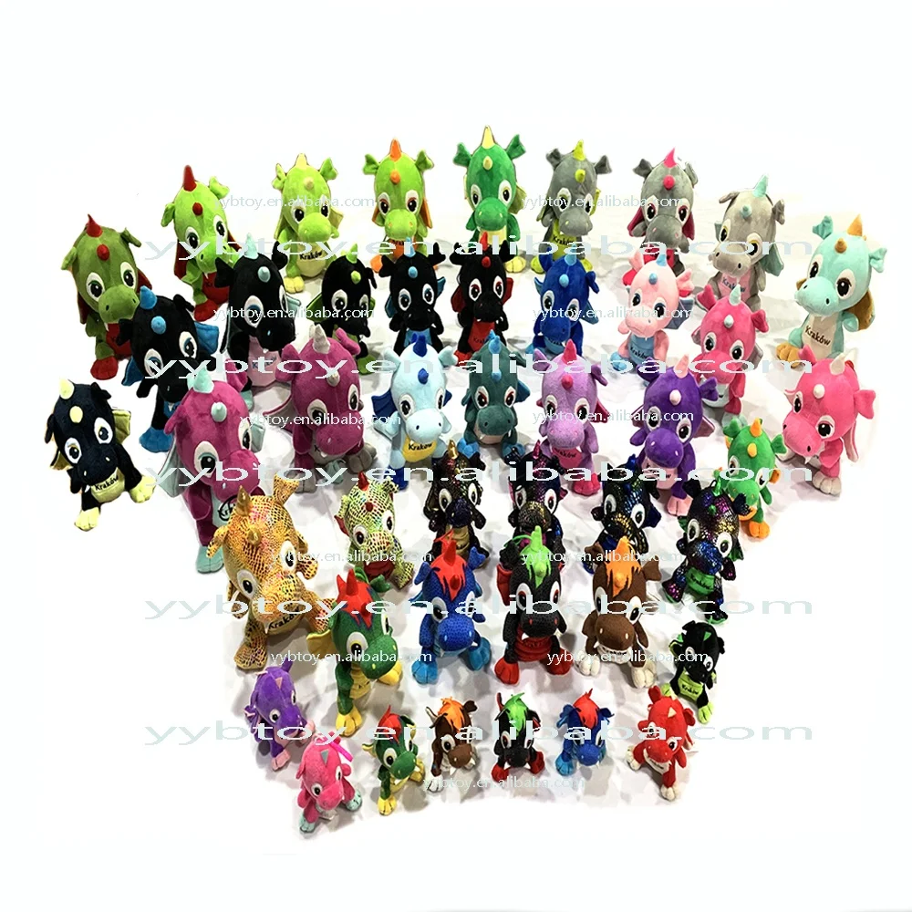 Wholesale Plush stuffed printing dragon animal toy plush Poland dragon plush dinosaur Krakow toys