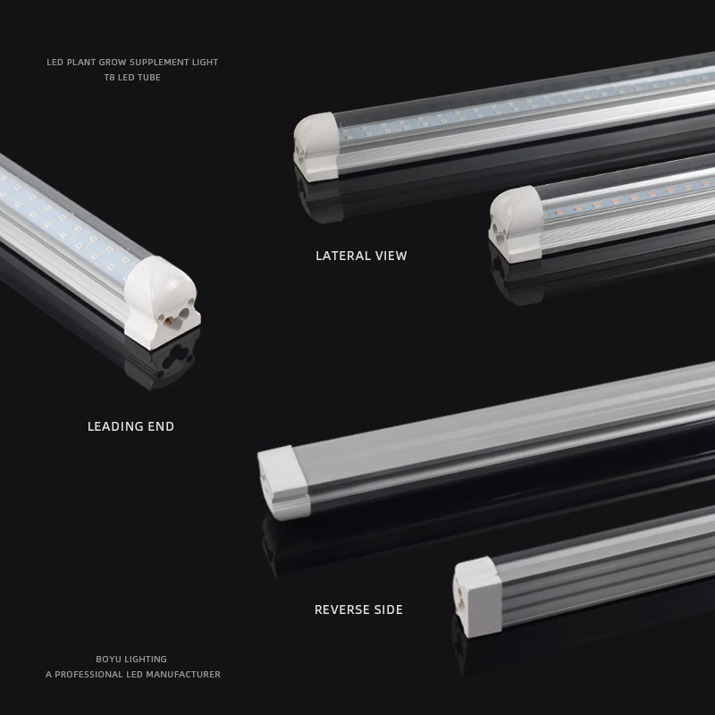 Full Spectrum Plant UV IR Channels Dimmable Commercial Hydroponic Indoor Grow T8 Led Plant Light