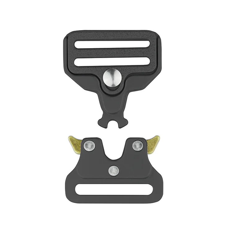 New 25mm High Quality Custom Metal Belt Buckle hardware zinc alloy safety quick release Dog Collar Buckle