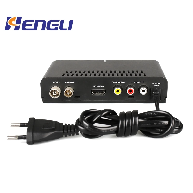 Converter box DVB-T2 H.264 H.265 TV tuner full hd 1080P free to air with wifi youtube wholesale DVB-T2 STB Set-top box OEM