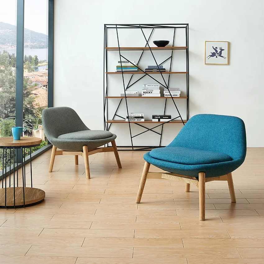 Latest Fabric Hotel Living Room Coffee Shop Relax Leisure Chair