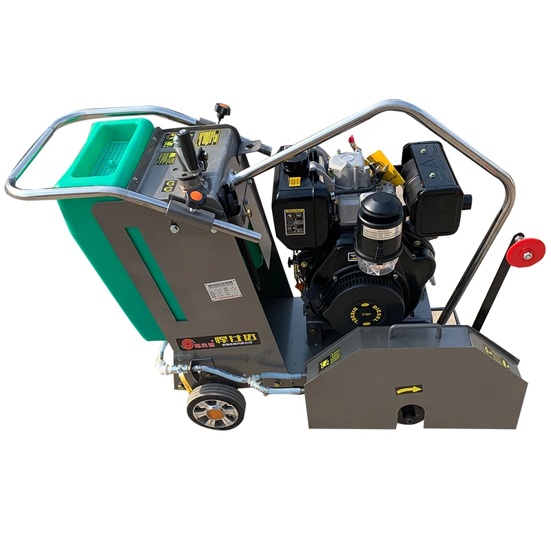 Пила для бетона 13hp, глубина резки 9 см, портативный резак для бетона, дизельный двигатель Changfa, машина для резки асфальта