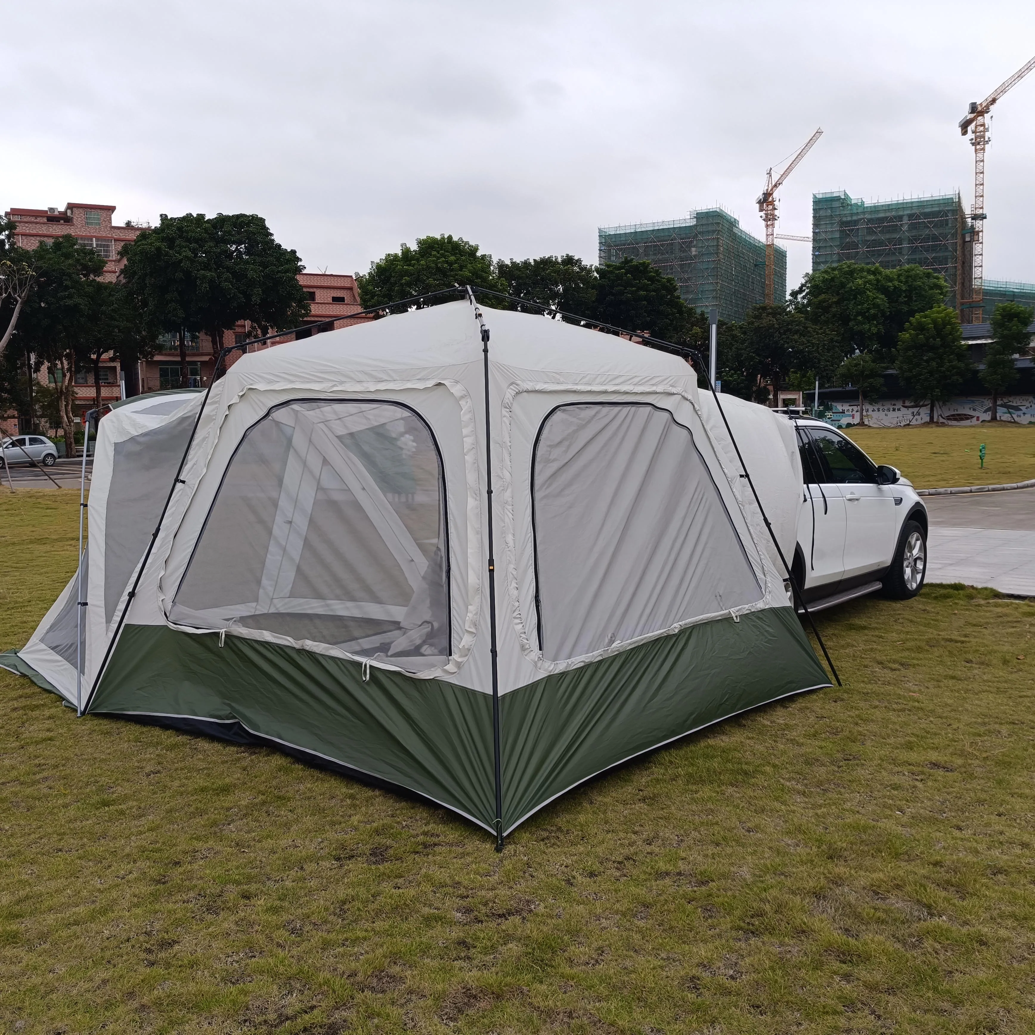 Traveler Outdoor Gear Portable Foldable Connectable Tailgate Canopy Camping Car Rear Tent Suv Awning Tent For Camping