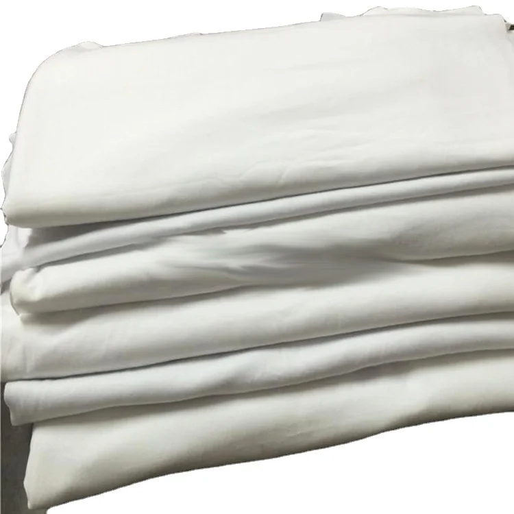 HQSLP white cotton wiping rags hotel bed sheets cotton yarn waste
