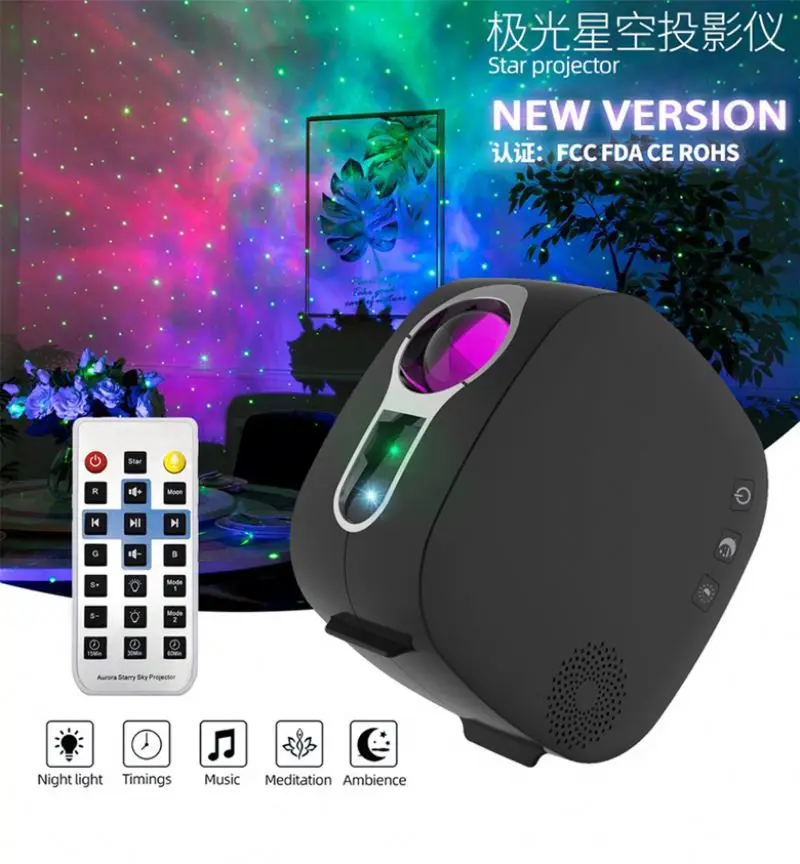 Hanging led star laser show light LED Meteor shower rain light