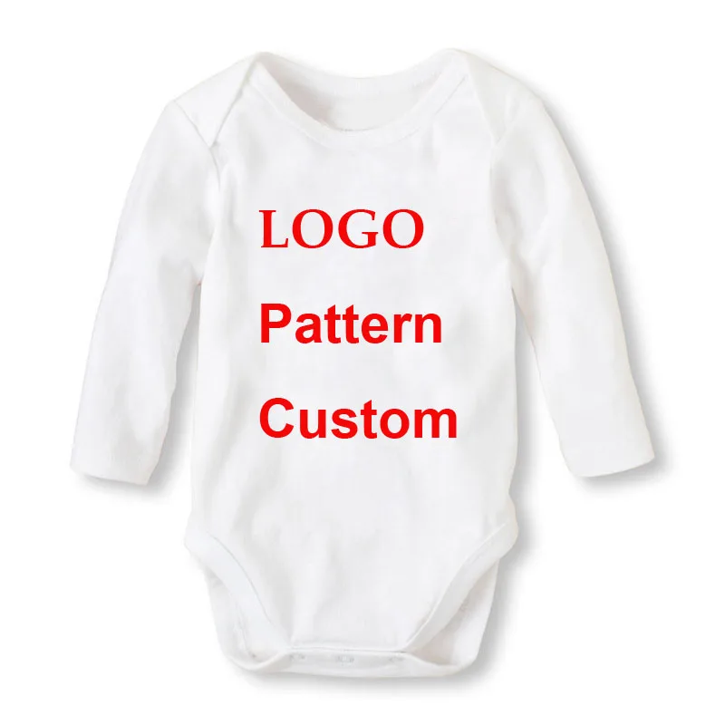 
Blank baby clothes onesie bebes kids 100% cotton long sleeve baby boys girls rompers newborn baby bodysuits ropa bebe 