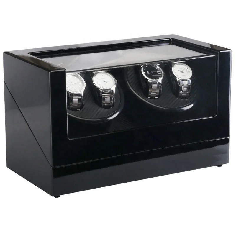 manufacture high quality goodlux automatic case safety with safe singapore piano 4 watch winder box