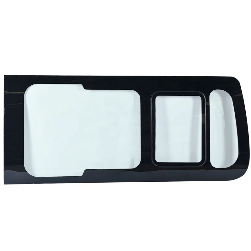 factory outlets short-rear side window Van car sliding windows with fram