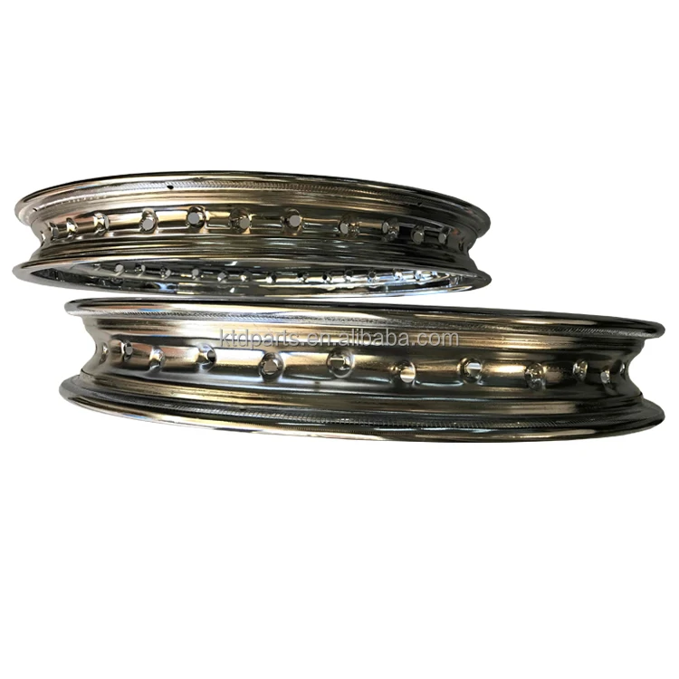  KTD 36 спиц SIMSON S50 S51 S70 KR51 Schwalbe хромированная сталь алюминиевый сплав мотоциклетные диски 16x1 6