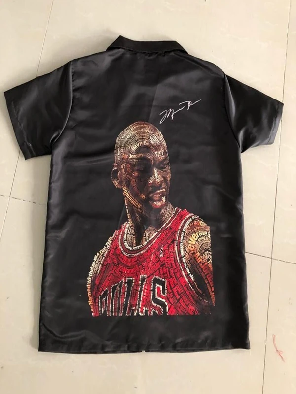 customized fashion barber jacket barber smock