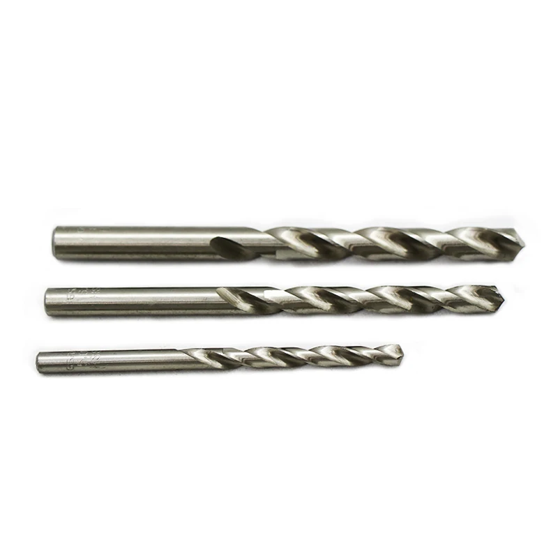 GSR TOOLS  Factory High Quality DIN388  HSS Straight Shank Broca Bohrer  Twist Metal Drill Bit for Metal Drilling