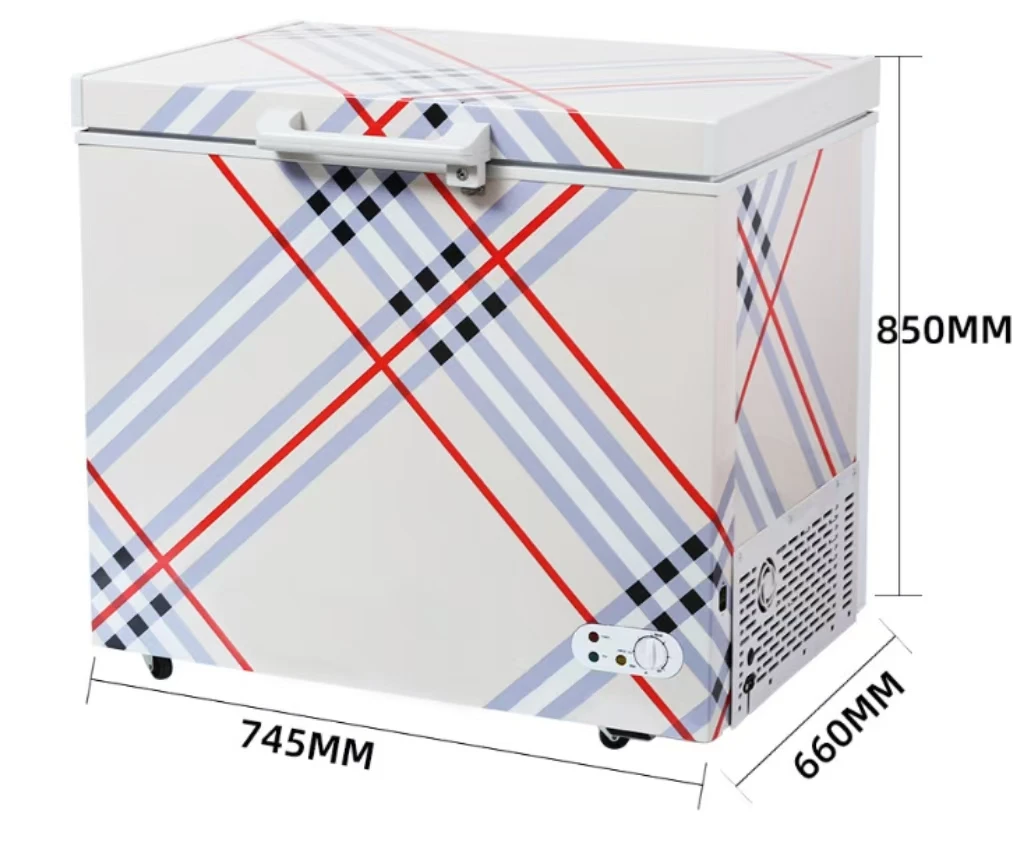 Refrigerator LP-160 DC 12V/24V Household Apartment Hotel Photovoltaic Cooling Refrigeration Electronic Control Solar Freezer