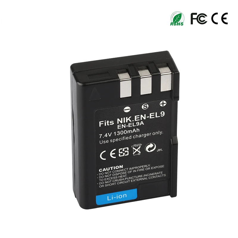 Huiyuan EN-EL9 EN EL9 EN-EL9a EN EL9a EL9a Camera Battery For EN-EL9a D40 D60 D40X D5000 D300 L15 Batterie