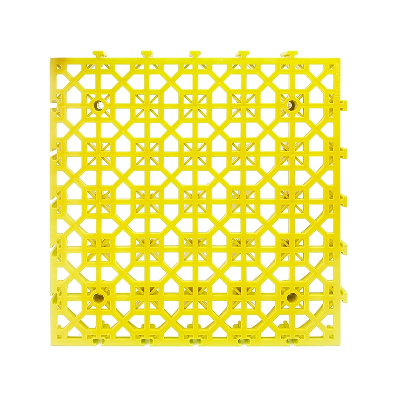 New innovative Rigid Modular Car Wash Drainage Plastic PP Interlocking Garage Floor Tiles for Car Parking/wash Garage Flooring