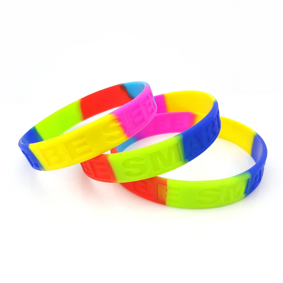 Hot selling OEM Unisex Silicone Holes Bracelet Wristband Bangladesh Flag Bracelet