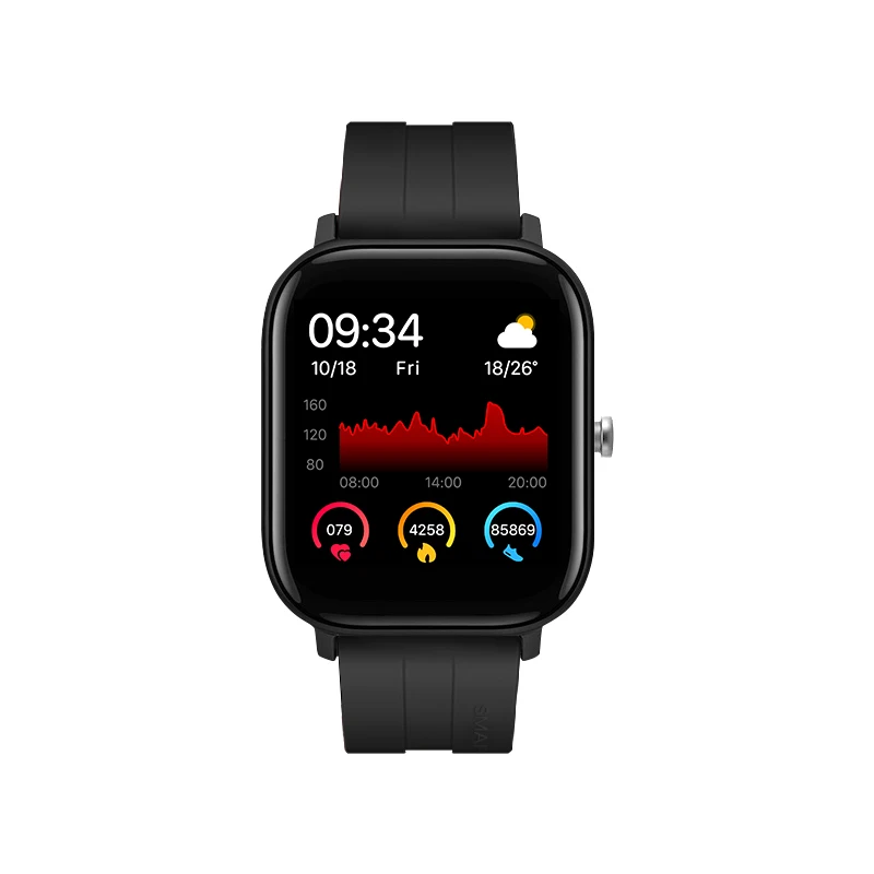  2021 Hot Selling Smartwatch P8 Relogio Smart Reloj Inteligente D20 Pro Watch Y68 Heart Rate