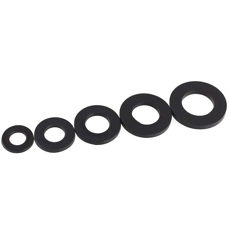 Carbon Steel Grade Class 4.8 8.8 10.9 12.9 Black Oxide Phosphated Plain Shim Flat Washer Gasket DIN125