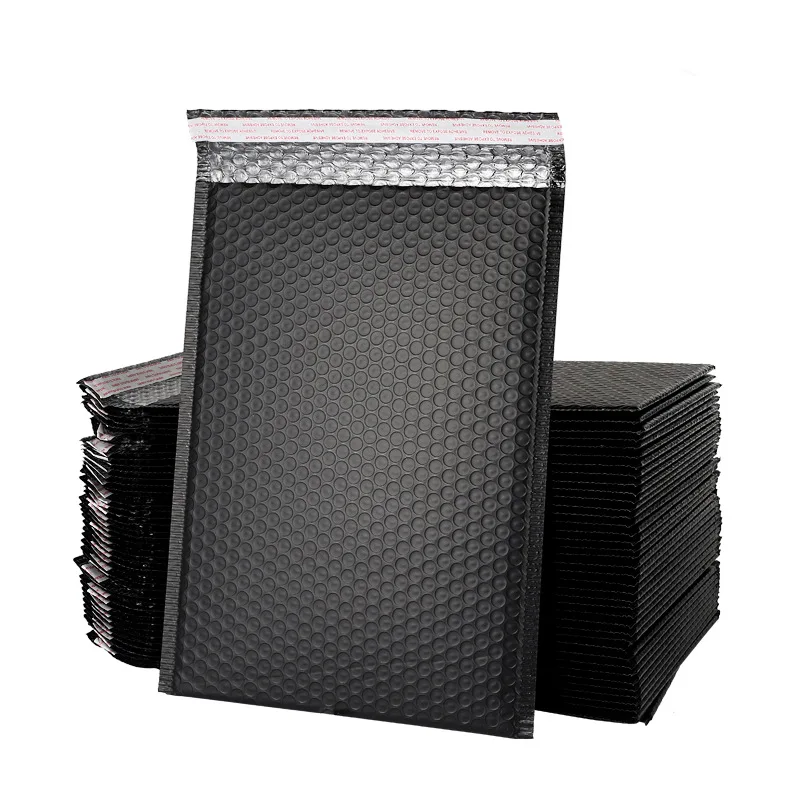 China Sturdy Durable Mailer Custom Print Logo Small Yellow Gold Poly Black Large Mailing Bags