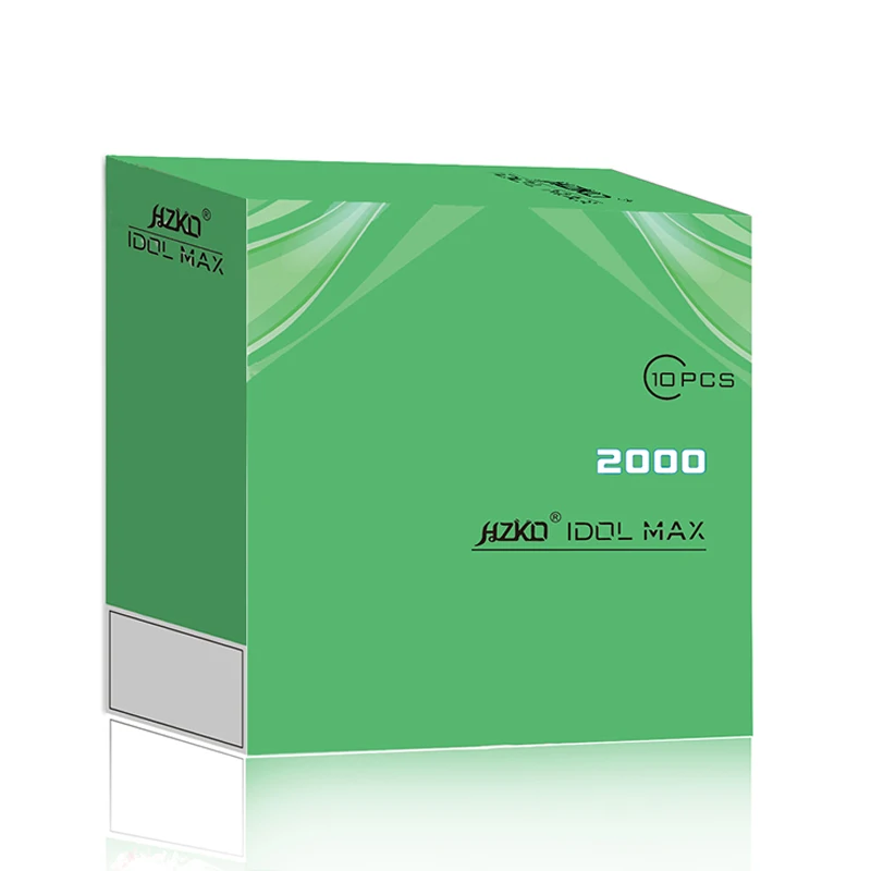 Оригинальный Самый продаваемый товар в 2021 году, HZKO IDOL MAX упаковка, несколько цветов, быстрая доставка