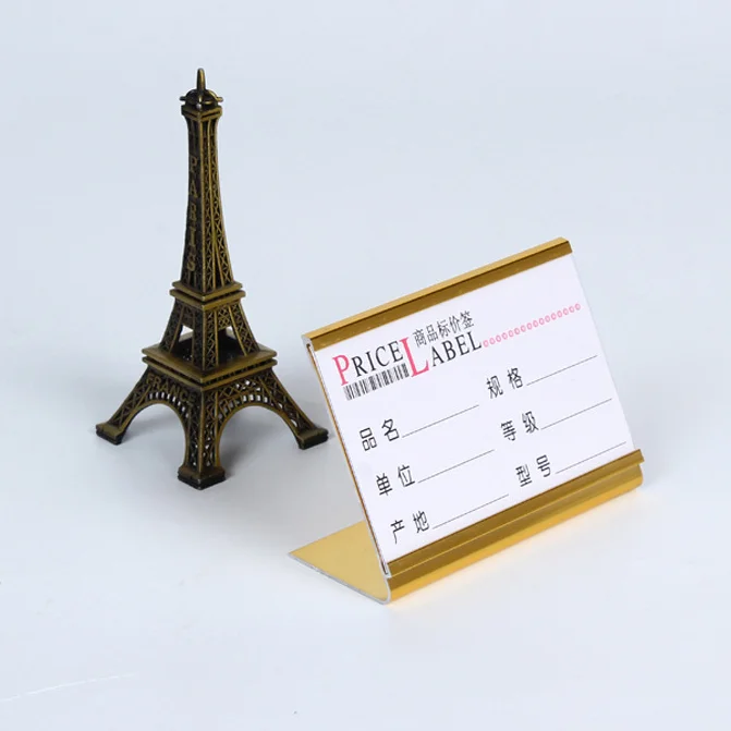 
Digital Price Tag price holder for Supermarket cake shop Luxury shop Price stand picture holder 