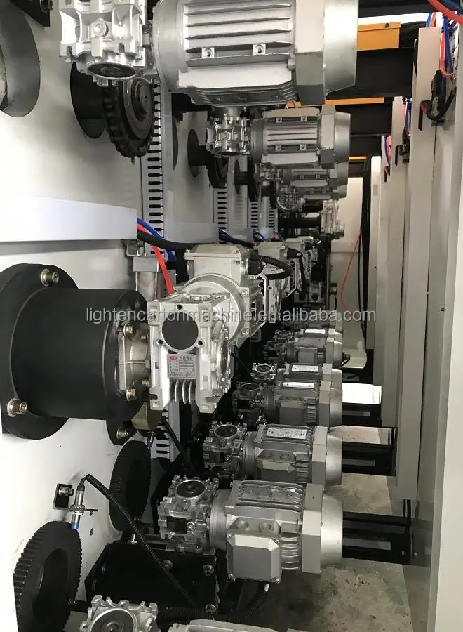 Fully Automatic High Speed Corrugated Carton Box Flexo Printing Slotting Die Cutting Folding Gluing Strapping Machine