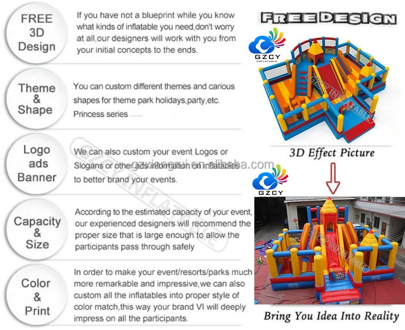 Commercial Inflatable Castle Bouncy Castle for Kids