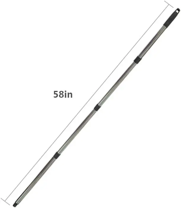 ceiling cleaning floor mop stick and stainless steel tubing Telescopic Window squeegee Pole