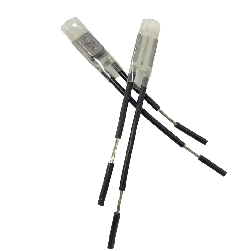 High Quality 125V 250V Protector Bimetal Thermal Cutoff Switch 50-200 Degrees Thermal Protector 250V 10A