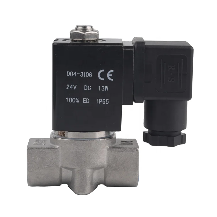Free Samples Micro Mini Brass Stainless Steel Air Valve Direct Acting Solenoid Valve Braking Car Accessories Solenoid Valve 24V