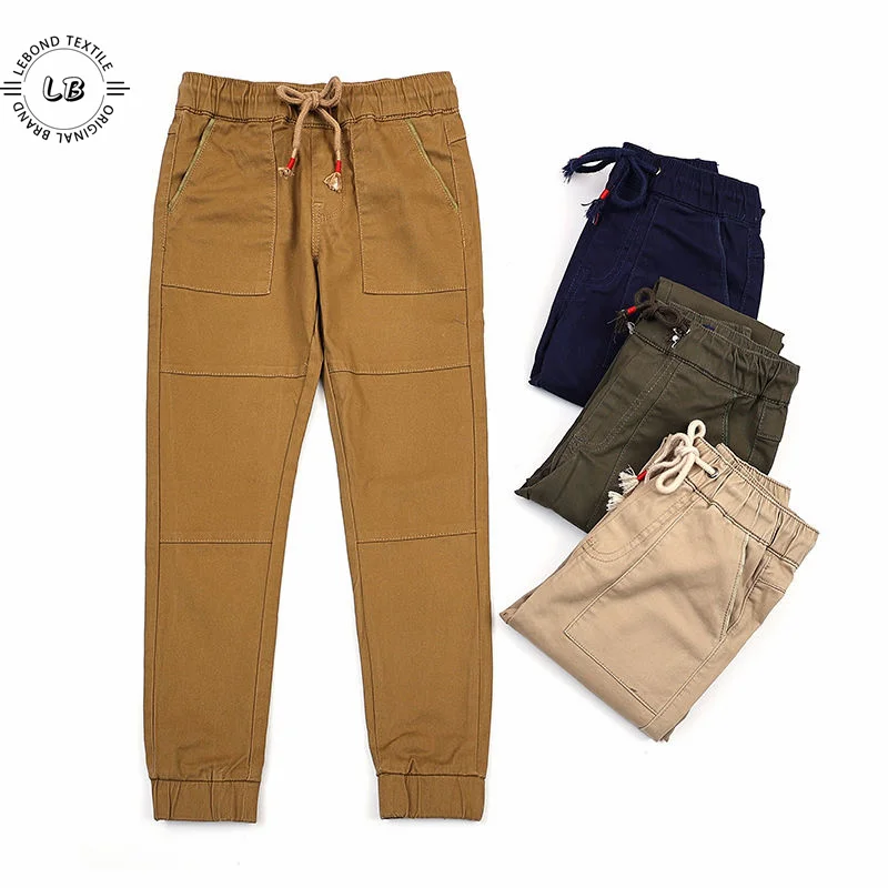 Cheap Wholesale Korean Style Child Clothing Boys Outdoor Warm Pants for Kids