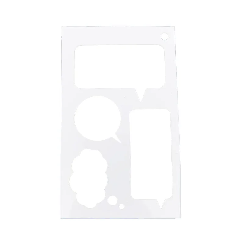 CVP Chinoiserie Custom Drawing Template Letters Painting Stencil